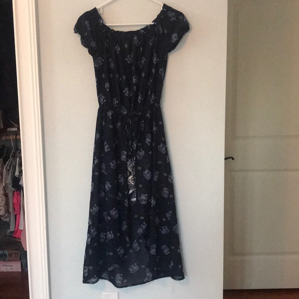 Romper with train